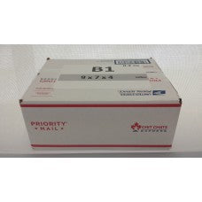 Priority Mail Cubic Dimension Box (B1) 9 x 7 x 4 (Top Loaded) (25 Pcs)