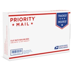 Priority Mail Small Flat Rate Box 5-3/8" x 8-5/8" x 1-5/8"  (25 Pcs)