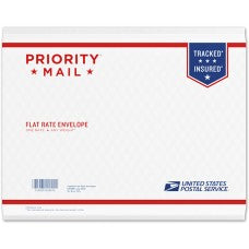 Priority Mail Padded Flat Rate Envelope 9.5" X12.5" (100 pcs)