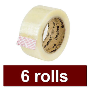 Packaging Tape (6 rolls)